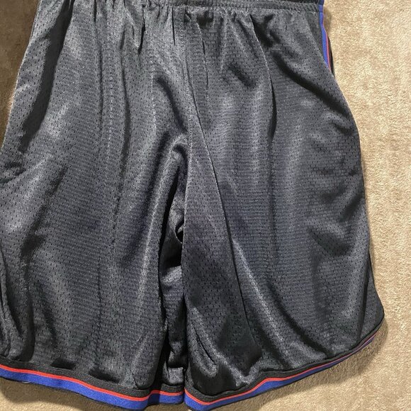 Champion Shorts Mens Sz Medium Basketball Black Athletic Workout Gym Drawstring - Picture 3 of 6